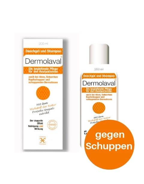 Dermolaval gegen Schuppen